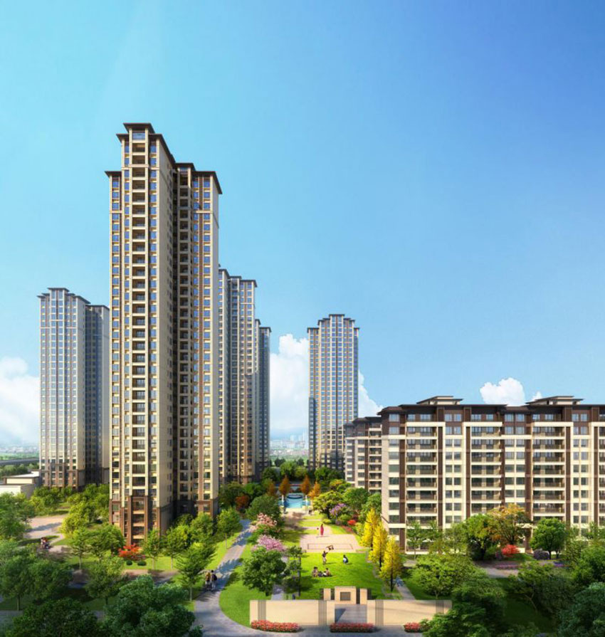 雪峰山壹号项目位于石峰田心立交桥时代大道与迎宾大道交汇处北200米