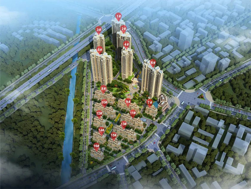 镜湖蓝岸项目位于云龙示范区玉龙路189号