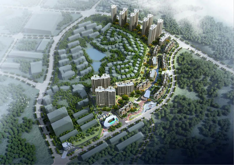 时代馨园项目位于石峰区时代路与株所支路交汇处