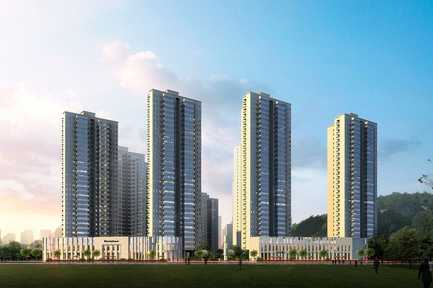 万丰上院西郡项目位于万丰湖湿地公园（株洲大道与新丰路交汇处）