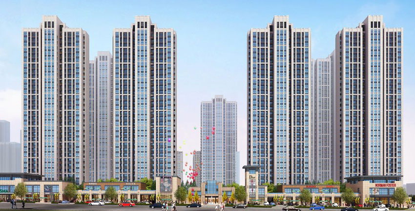 泰山国际项目位于天元泰山西路与湘芸路交汇处