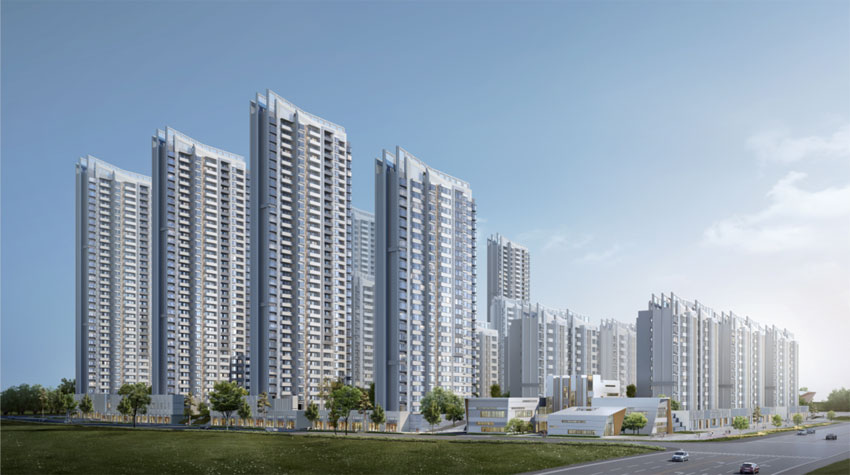 蔷薇熙岸项目位于天元万丰湖畔（仙月环路与万丰路交汇处）