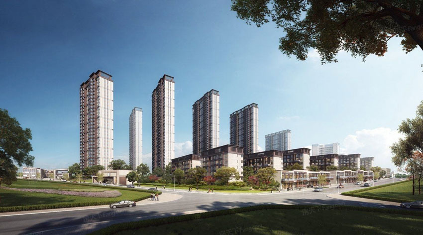 圣桦D6区项目位于天元武广新城玥塘路