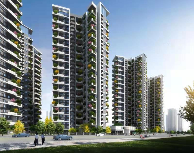 中天麓台项目位于天元炎帝大道市二中附小旁