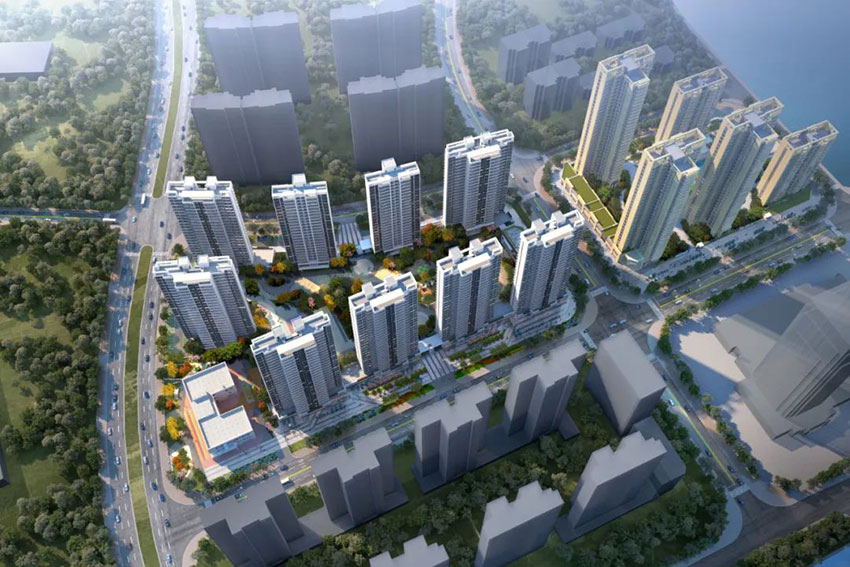 壹号领域二期项目位于天元栗雨湖（高科总部壹号旁）