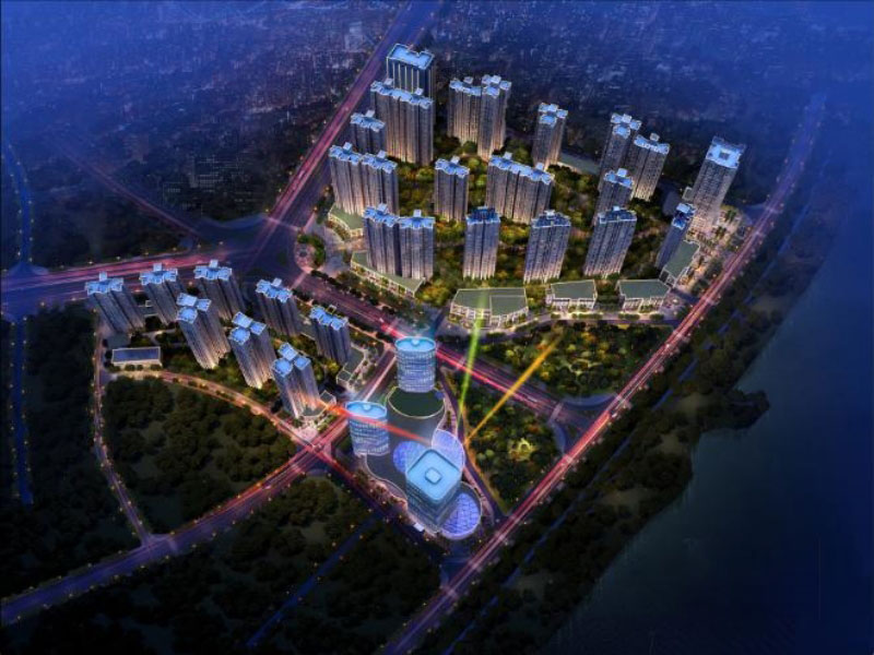 财富湘江项目位于元滨江南路33号（中心医院南侧）