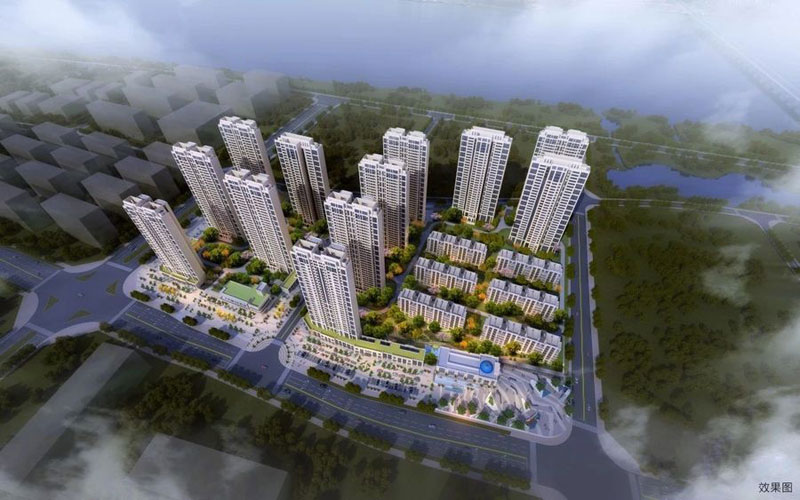 美的湾项目位于株洲天元区新东路968号（白鹤栗雨旁）