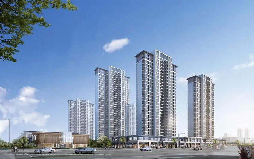 美墅湾项目位于天元衡山中路与湘山路交口