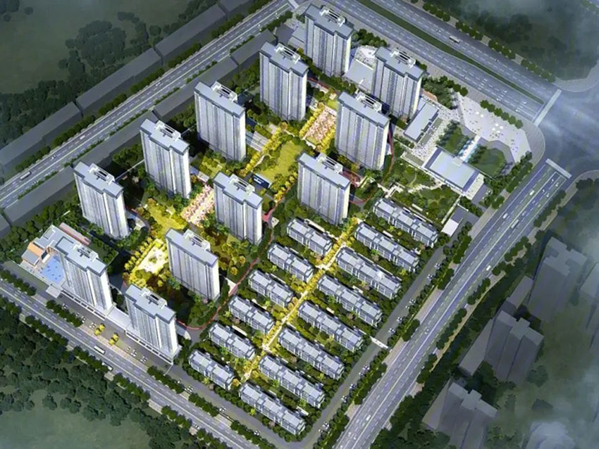 美墅湾项目位于天元衡山中路与湘山路交口