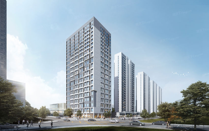 当代高科上品项目位于株洲市天元区隆兴路与佳兆业路交汇处