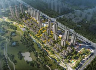 株洲天元区长房湘江府为您提供该项目实景图欣赏