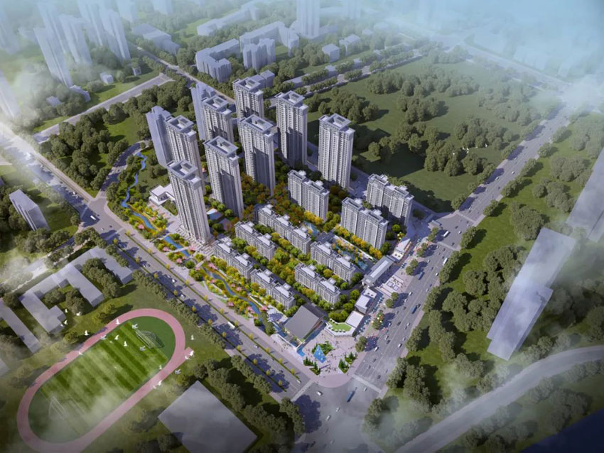 悦东方项目位于天元株洲市天元区湘山路与凿石路交汇处（雅礼学校北）