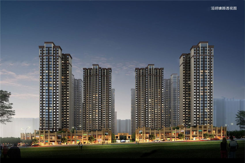 中建玥熙台项目位于天元湘芸路与衡山路交汇处