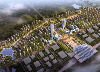 株洲天元区绿地株洲城际空间站为您提供该项目实景图欣赏