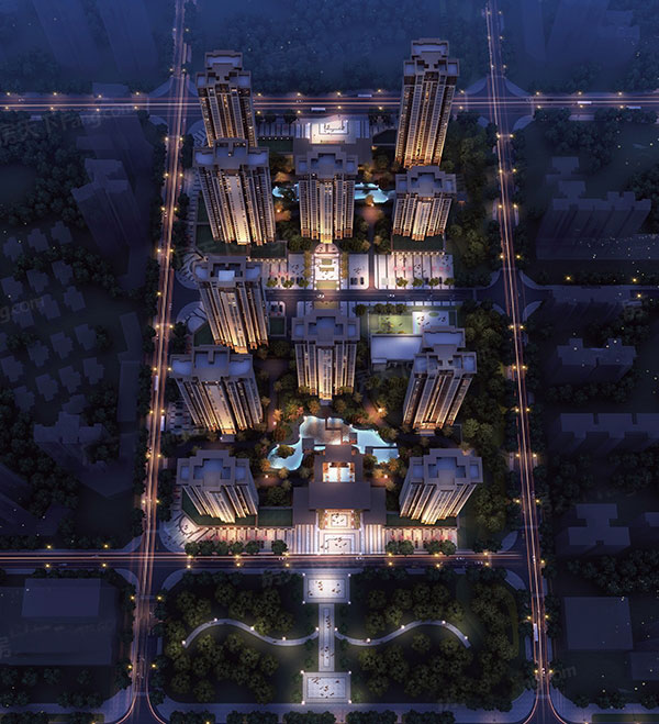 神农府项目位于天元区神农城泰山西路湖南工业大学正门对面