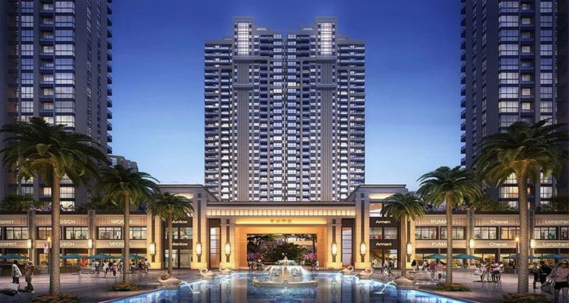 望云印象项目位于天元泰山路与神农大道交汇处（神农大剧院对面）