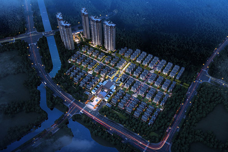 中粮瑞府项目位于荷塘金龙路288号