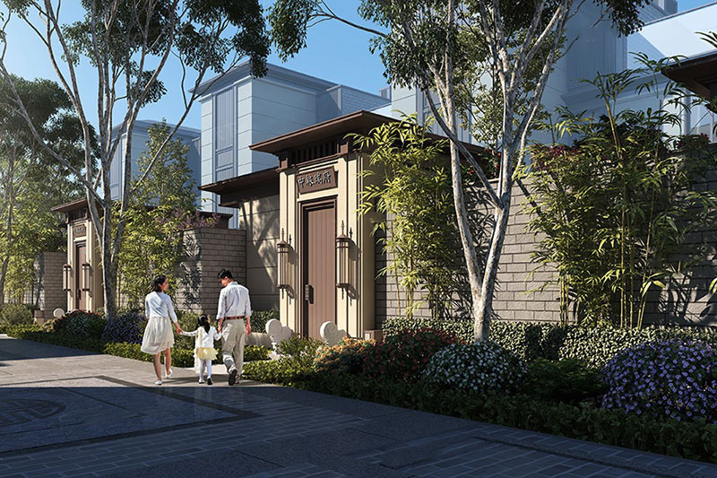 中粮瑞府项目位于荷塘金龙路288号