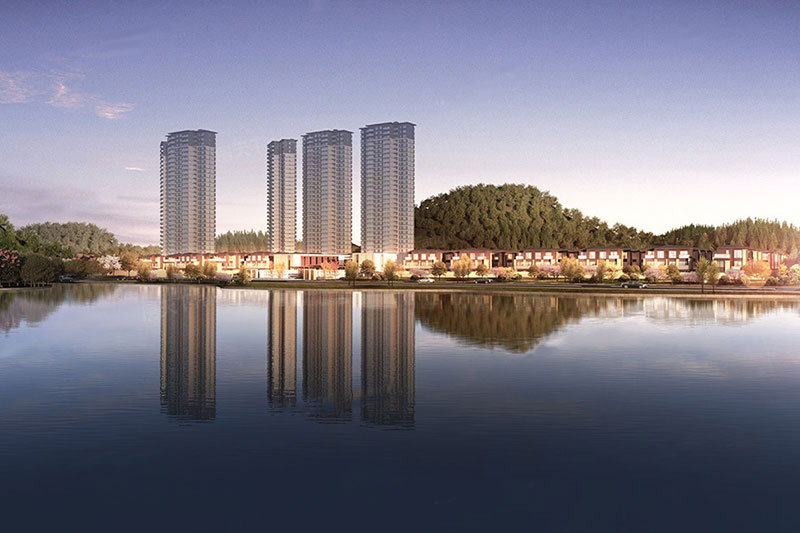 中粮瑞府项目位于荷塘金龙路288号