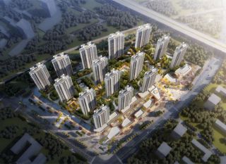 株洲荷塘区东部美的城公园里为您提供该项目实景图欣赏