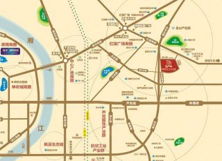 株洲荷塘区东方名都为您提供该项目区位图欣赏