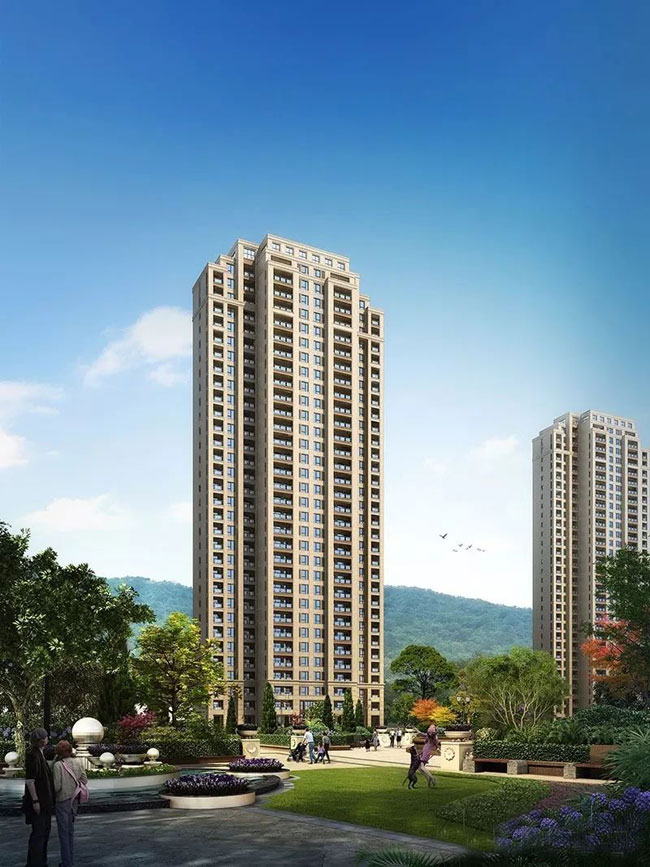 水竹佳苑项目位于荷塘荷塘区升龙路与桂花路交汇处