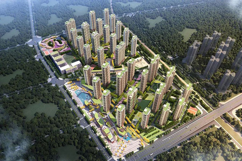 水木阳光里项目位于荷塘向阳路500号（向阳北路与升龙路交汇处）