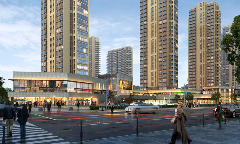 水木阳光里项目位于荷塘向阳路500号（向阳北路与升龙路交汇处）