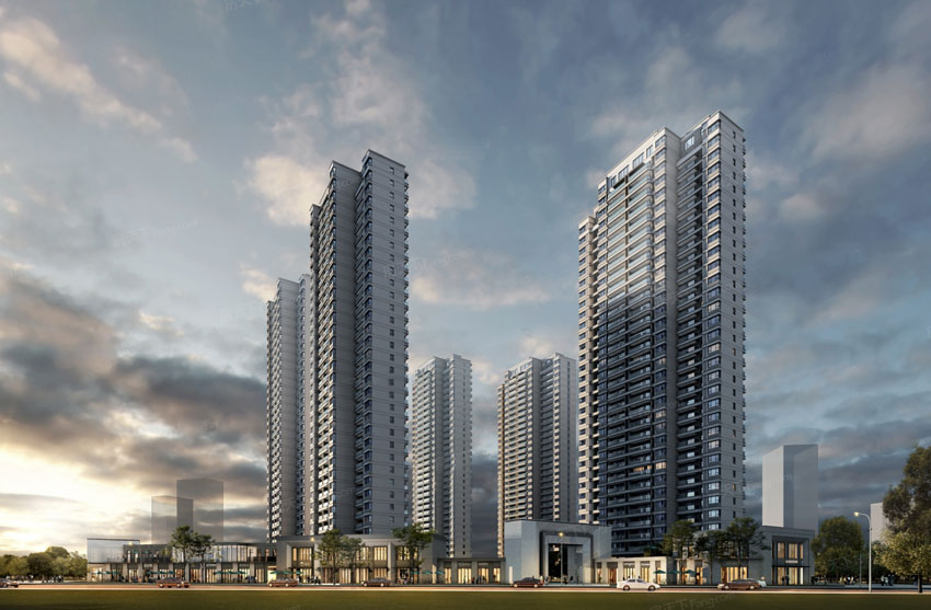 亿都随园项目位于株洲市荷塘区玫瑰路168号