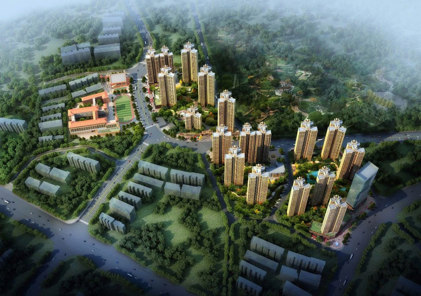 又一城项目位于荷塘大坪路369号（红旗路小学旁）