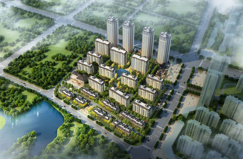 荣盛华府项目位于荷塘向阳路与升龙路交汇处以西