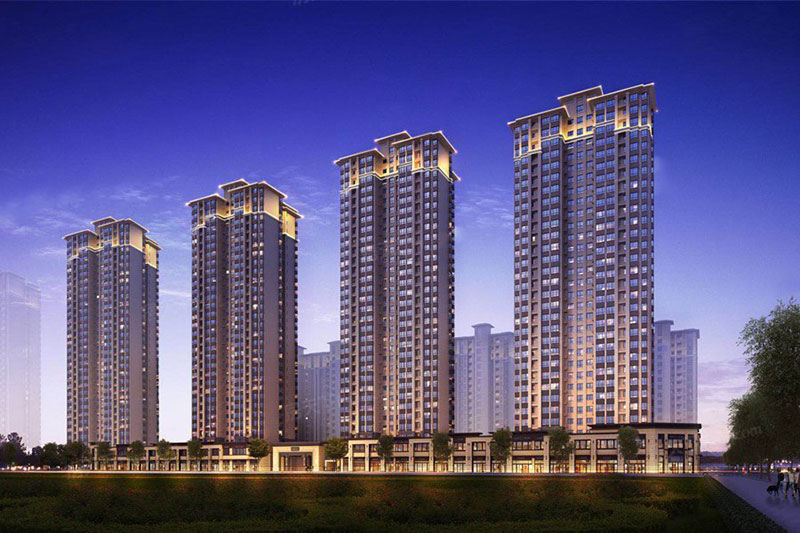 荣盛华府项目位于荷塘向阳路与升龙路交汇处以西