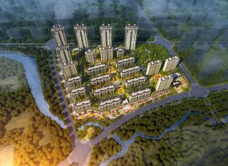 株洲荷塘区建宁檀府为您提供该项目实景图欣赏