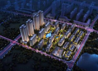 株洲荷塘区荣盛华府为您提供该项目效果图欣赏