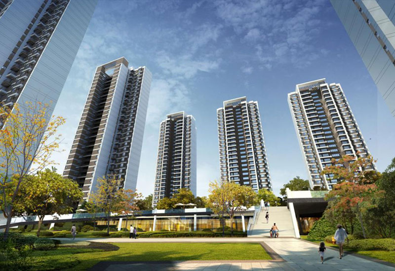 美的紫云台项目位于荷塘新华东路与东环北路交汇处