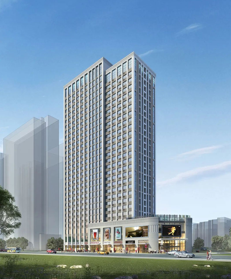 融城钻界项目位于芦淞石宋西路与王塔冲路交汇处