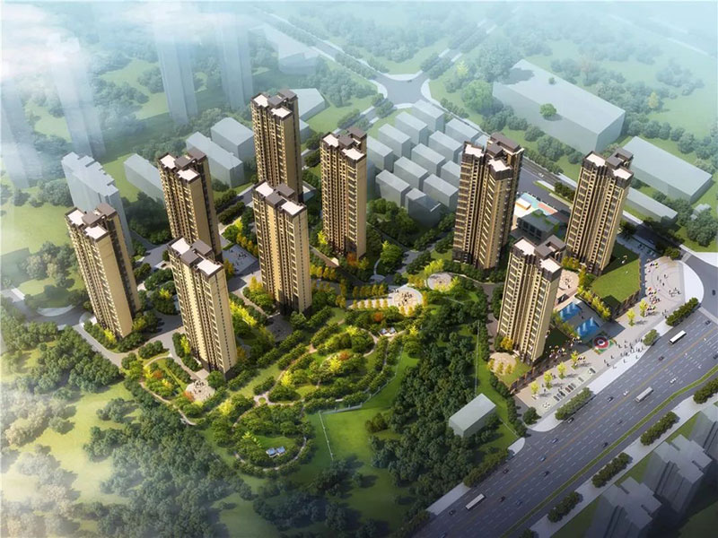 津枫庭苑项目位于芦淞区政府往南约200米