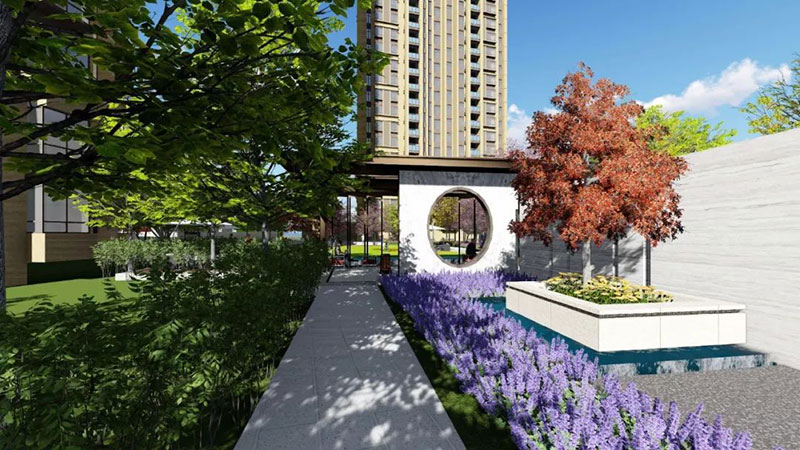 津枫庭苑项目位于芦淞区政府往南约200米