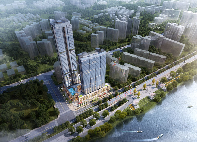 朗悦台项目位于芦淞区庆云街道沿江南路49号和谐小区(泰山路)