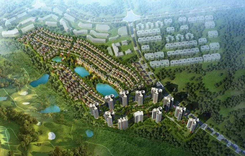 青龙湾项目位于芦淞董家塅高科园青龙湾营销会馆