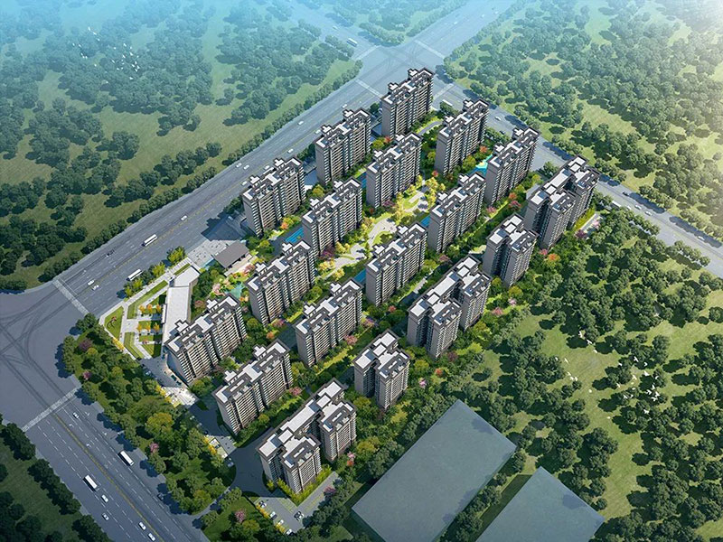 东投状元府项目位于芦淞航空城机场大道与千亿大道交汇处