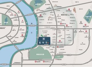 株洲芦淞区星河湾为您提供该项目区位图欣赏