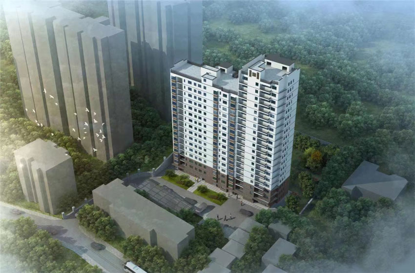 渌水家园三期项目位于醴陵市江源路渌水家园　