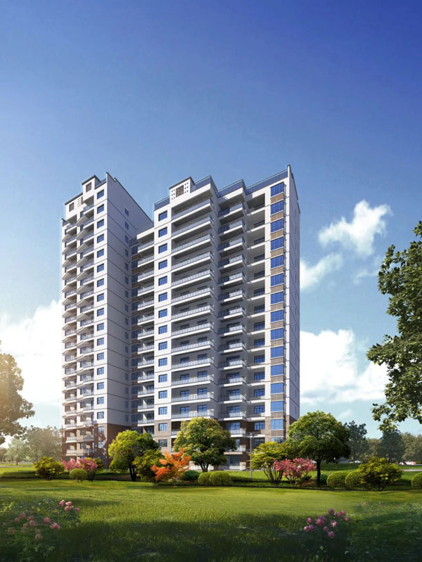 渌水家园三期项目位于醴陵市江源路渌水家园　