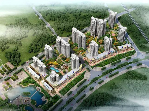 台北城项目位于国瓷路与醴陵大道的交汇处