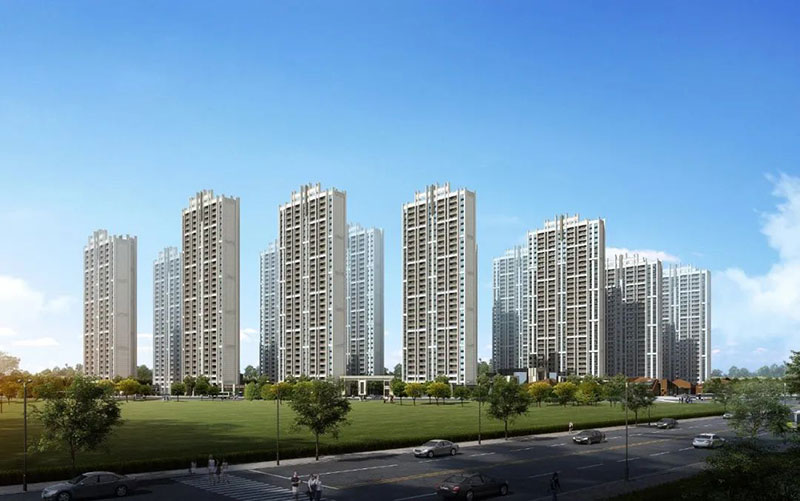 嘉福城项目位于醴陵渌江大道与左权南路交汇处