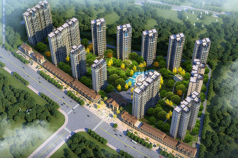 瑞和尚城项目位于醴陵国瓷路与凤凰大道交汇处（经开区管委会对面）