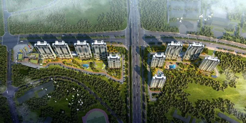 旗滨玖玺项目位于醴陵醴陵市醴陵大道与320交汇处（渌江中学北侧）