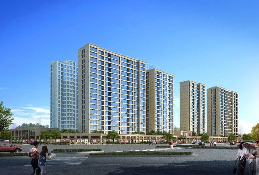 国盛悦澜湾项目位于醴陵国瓷路与城北大道交汇处（时代金属对面）