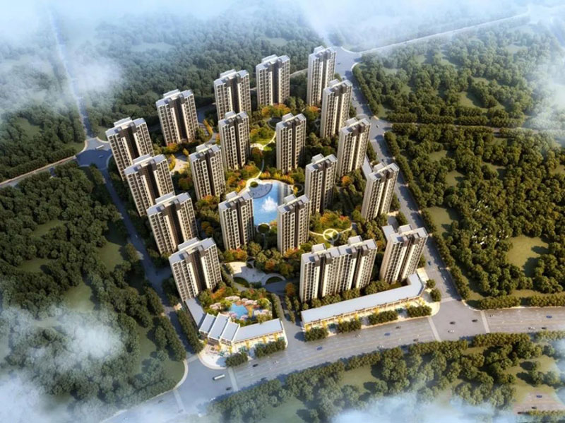 茉莉公馆项目位于醴陵国瓷路与宜兴路交汇处